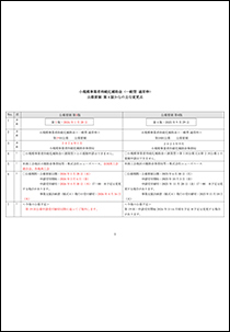 小規模事業者持続化補助金＜一般型 通常枠＞新旧対照表(PDF)